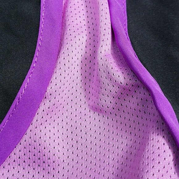 Nike Dry Short Women's Move to Zero Running Training Black Purple CU8890-023 - Picture 5 of 6